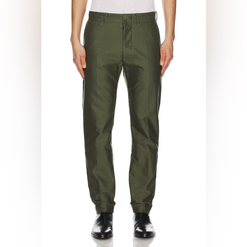 Tom Ford Compact Cotton Chino Pant